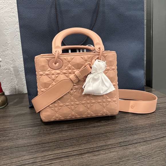 Lady Dior ABC Dior small bag rose - Picture 3 of 7